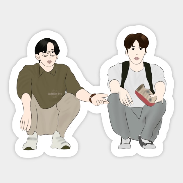 Hometown Cha Cha Cha Korean Drama Sticker by ArtRaft Pro